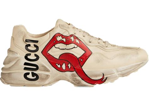 gucci rhyton lips|Gucci rhyton mouth 552089.